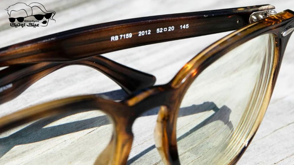 اعداد روی عینک اعداد روی عینک